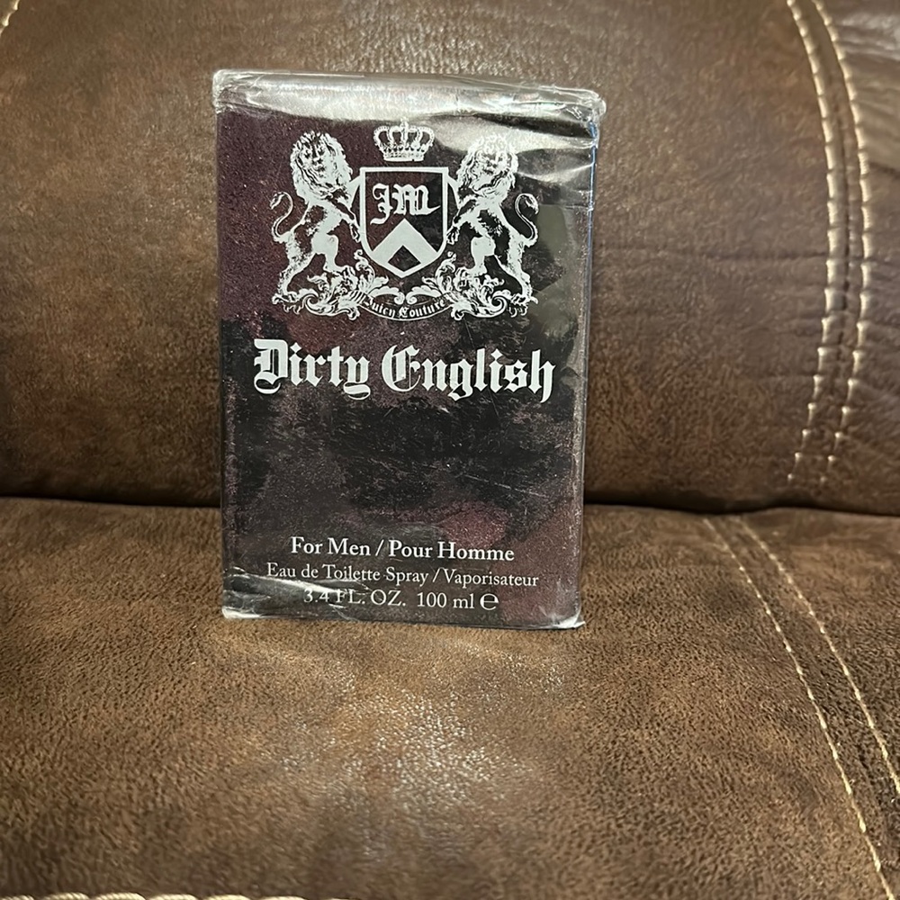 New Sealed Juicy Couture Dirty English For Men Eau de Toilette Spray Cologne